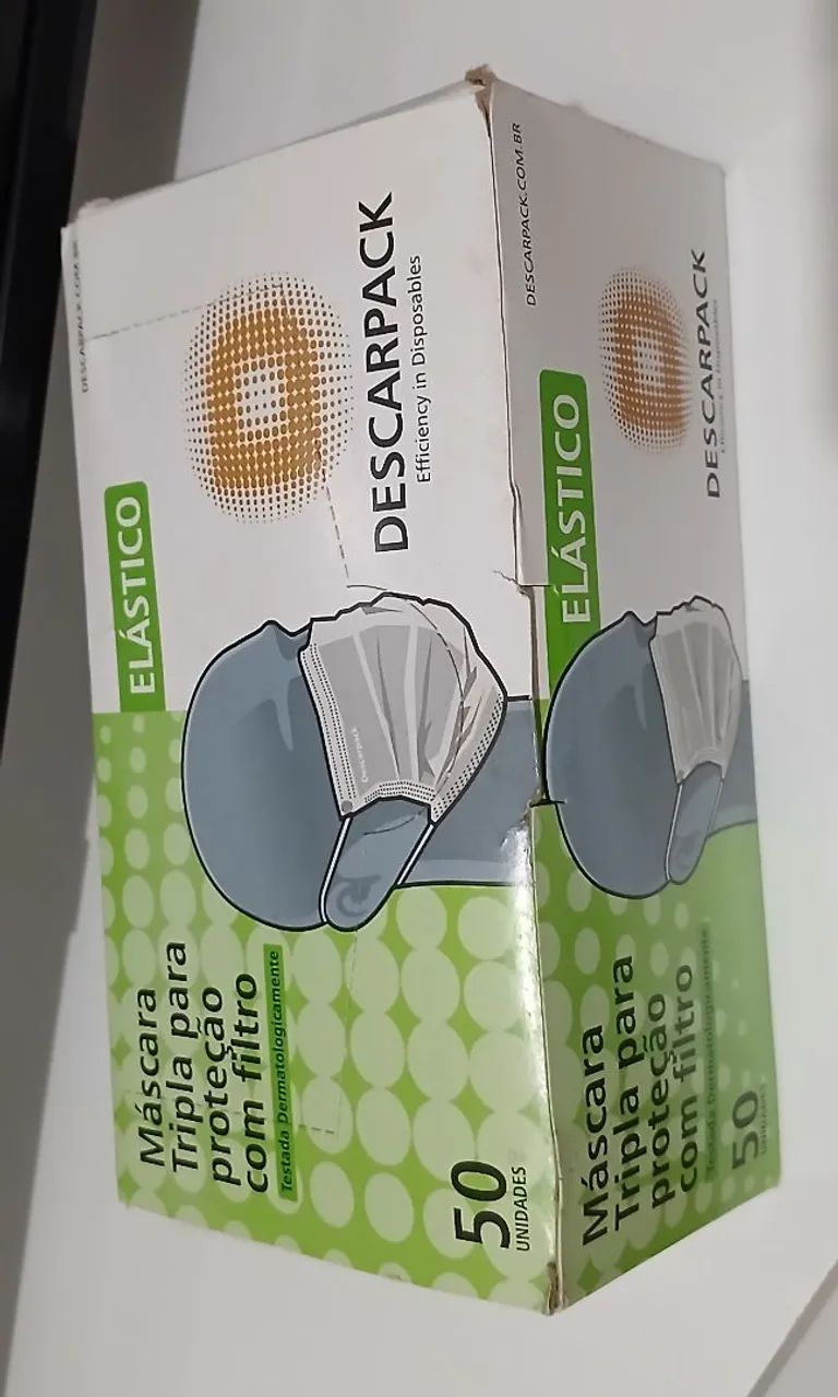 Máscara descartável