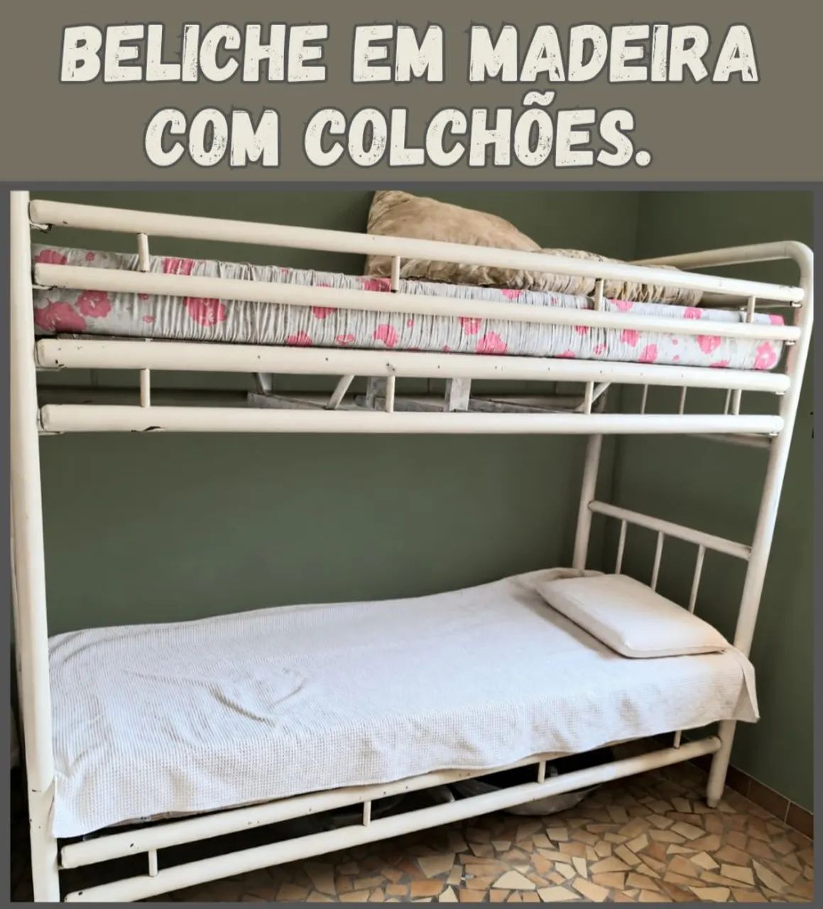 BELICHE COM 2 COLCHÕES 