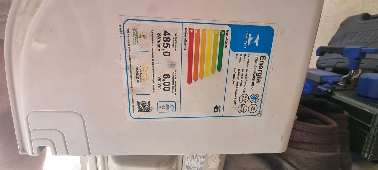 AR CONDICIONADO SPRINGUER MIDEA JA INSTALADO - Foto 2