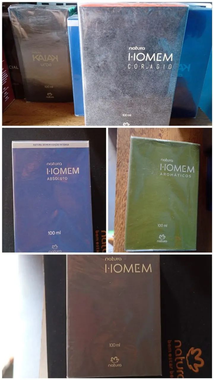 Perfumes masculino e femininos 