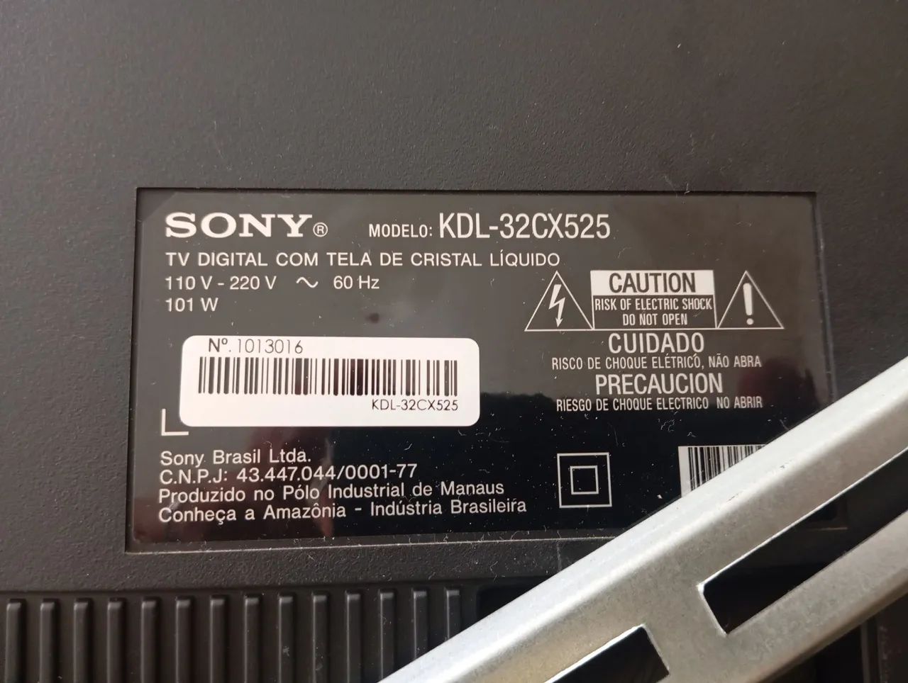  TV Sony Bravia KDL-32CX525 digital - Foto 2
