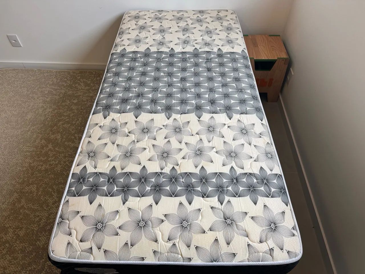 Cama box solteiro com auxiliar e cabeceira - Foto 4