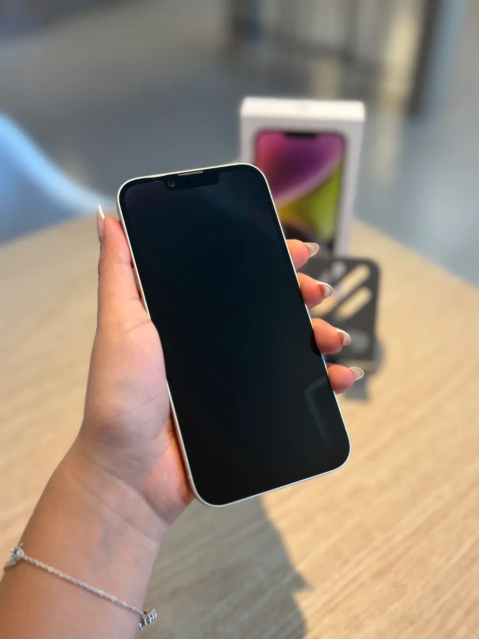 iPhone 14 128GB Branco - Seminovo - Foto 2