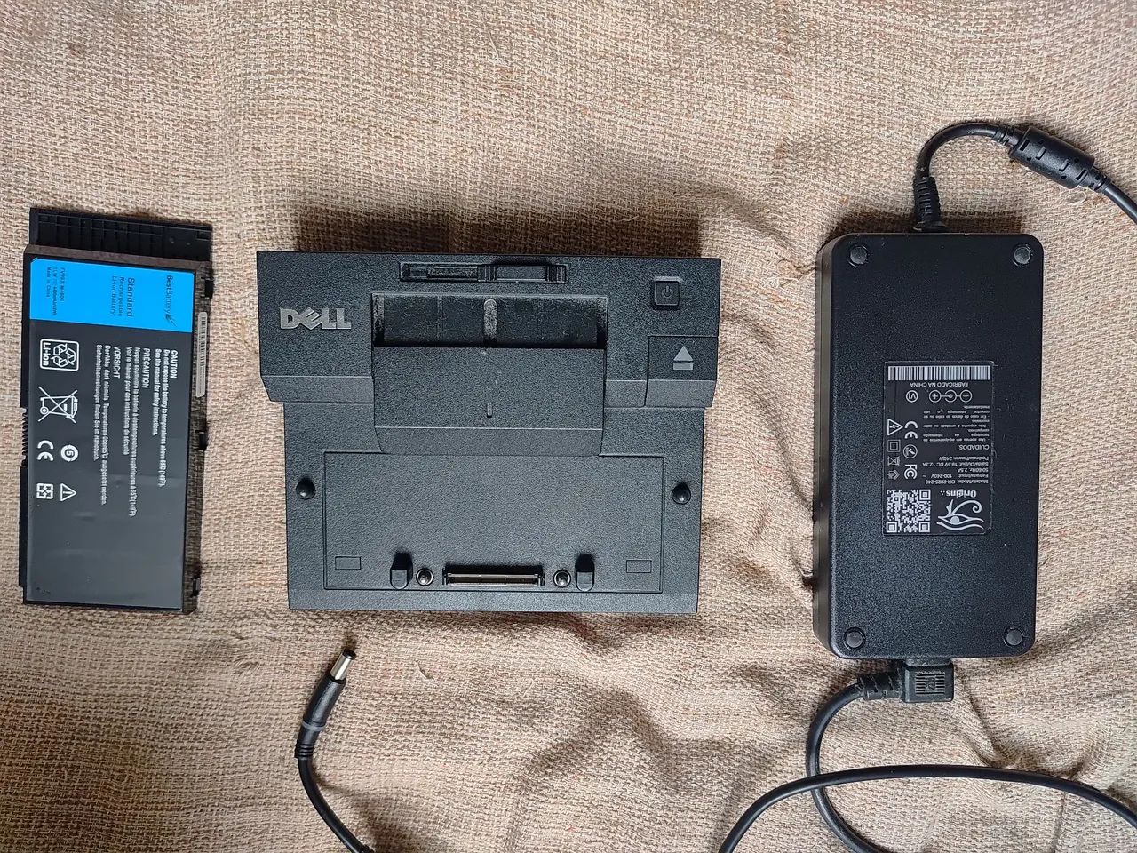 Dock, carregador e bateria DELL Precision
