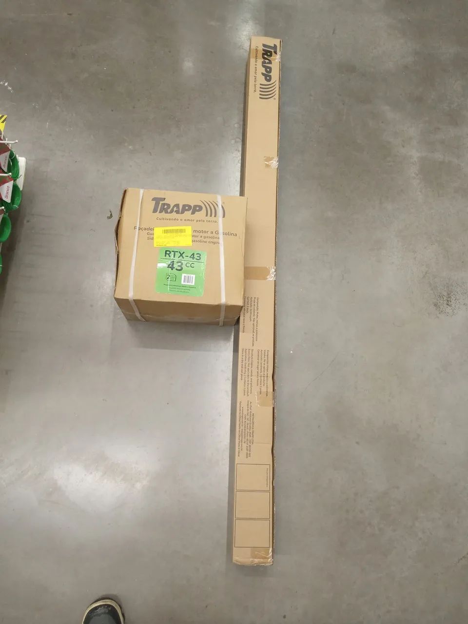 Roçadeira trapp rtx 43 cc 