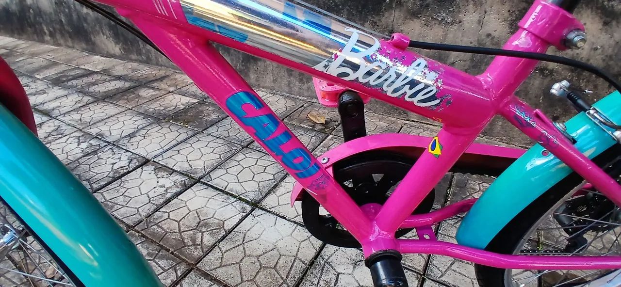 Bicicleta Caloi Barbie Aro 20 - Foto 2
