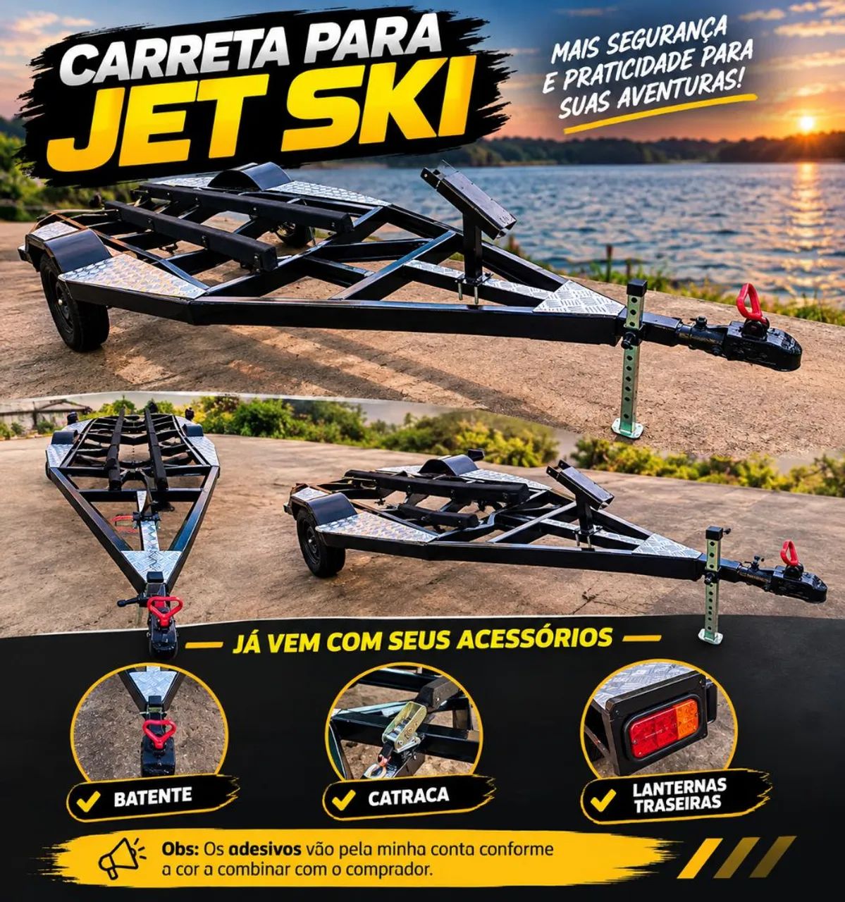 Carreta para Jet-Ski  - Foto 2