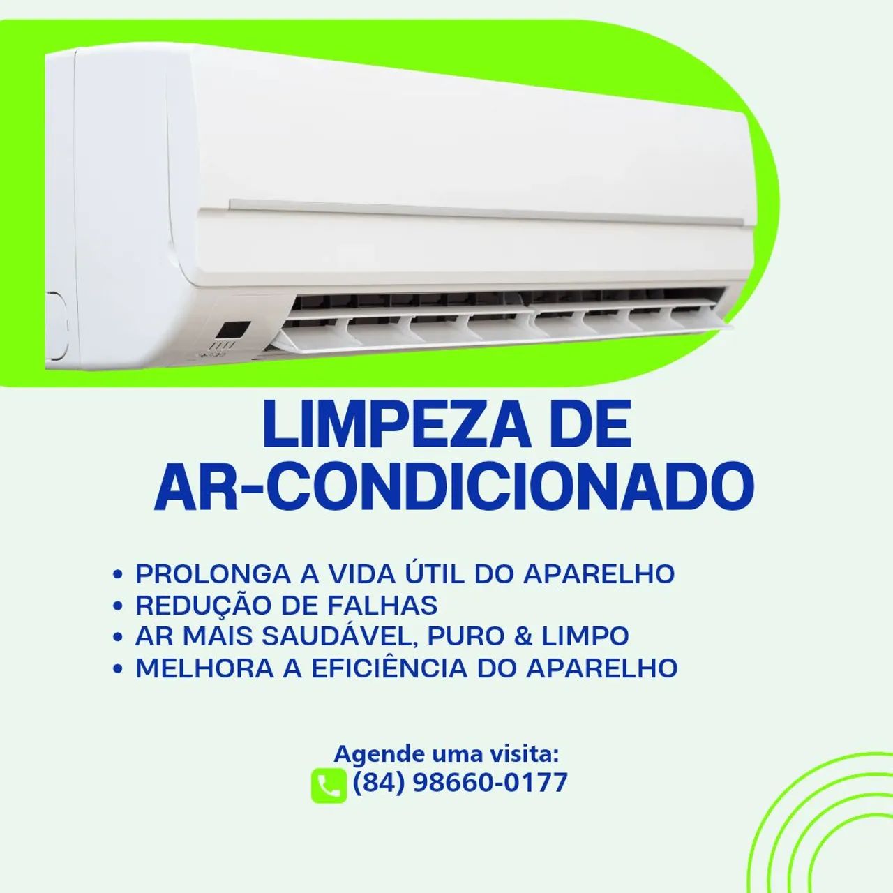 LIMPEZA DE AR-CONDICIONADO 