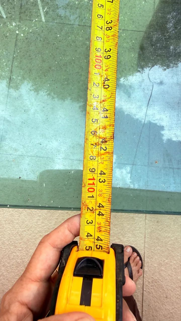 Vende-se mesa de vidro! - Foto 3