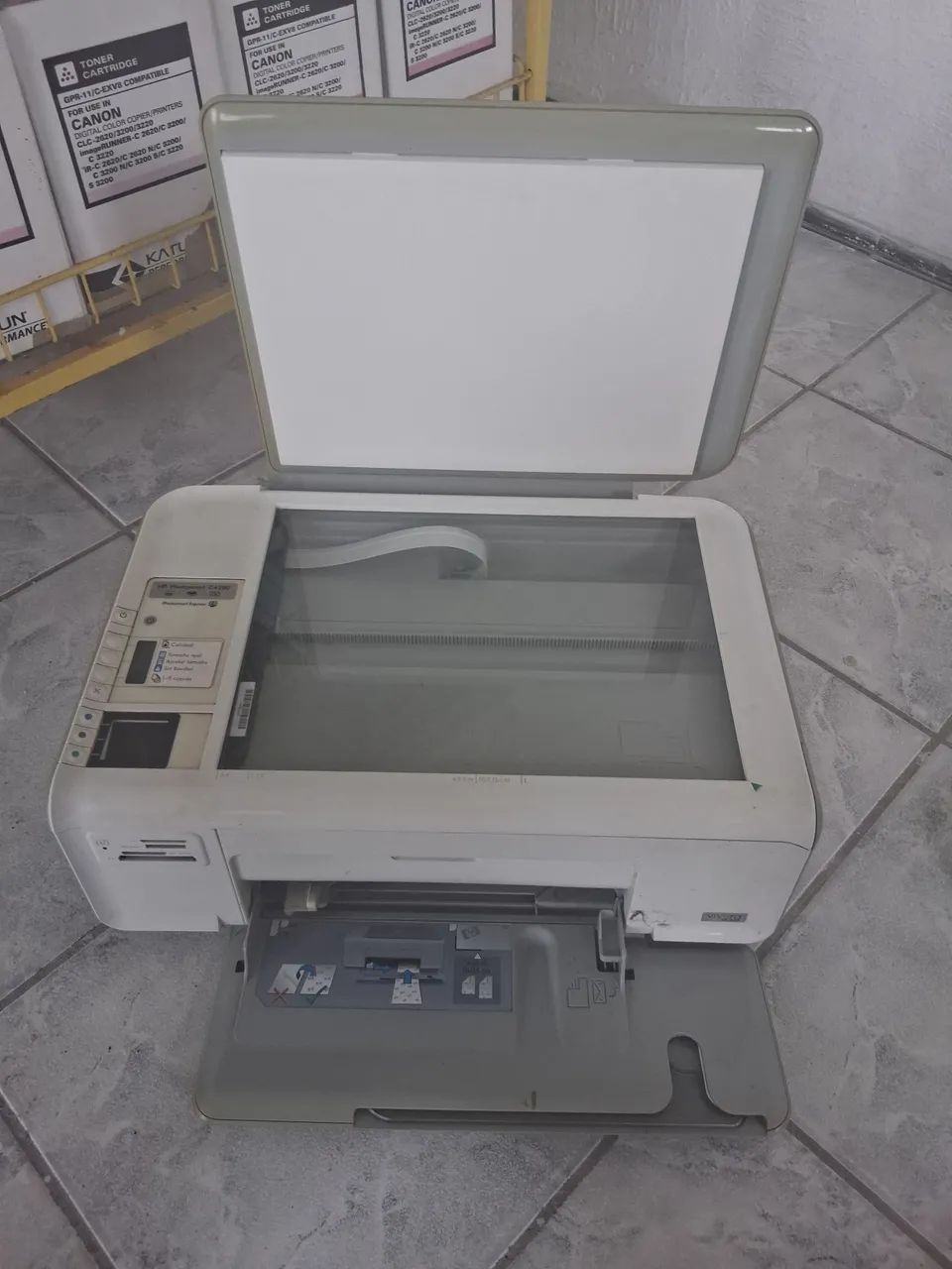 Impressora hp C4280  retirada de peças - Foto 3