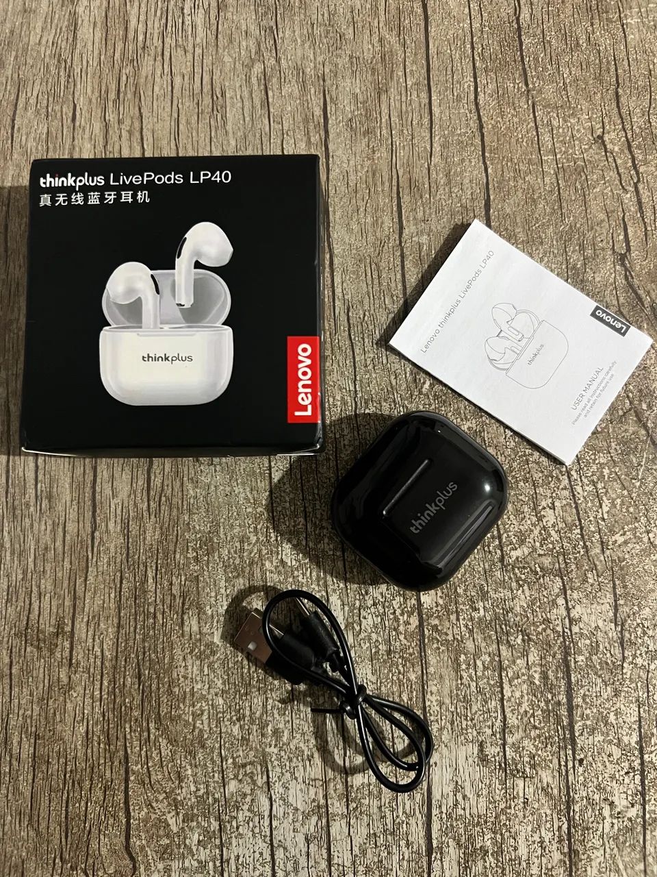 Fone Bluetooth Lenovo Thinkplus LP40 Original | Android e IOS | Novo - Foto 3