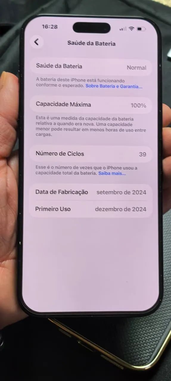 Iphone 16 Pro Max - 256GB - Bateria 100% - Foto 4