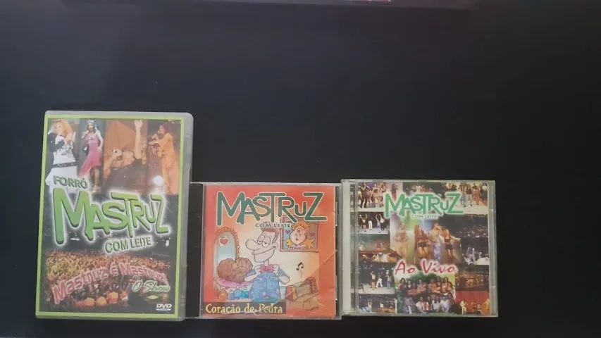 Conjunto CDs antigos Mastruz com leite
