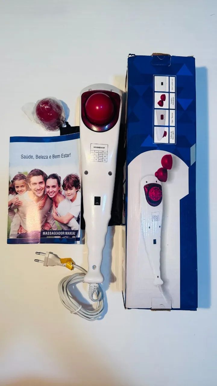 Massageador Manual Vibratorio com Infravermelho - Foto 2