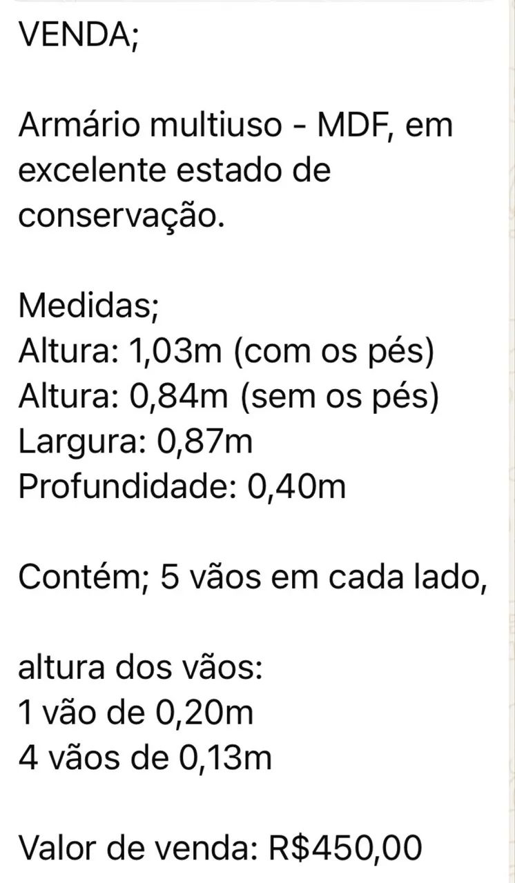 Armário multi uso  - Foto 2