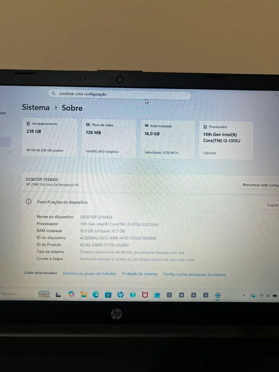 ?vendo notebook HP seminovo!? - Foto 2