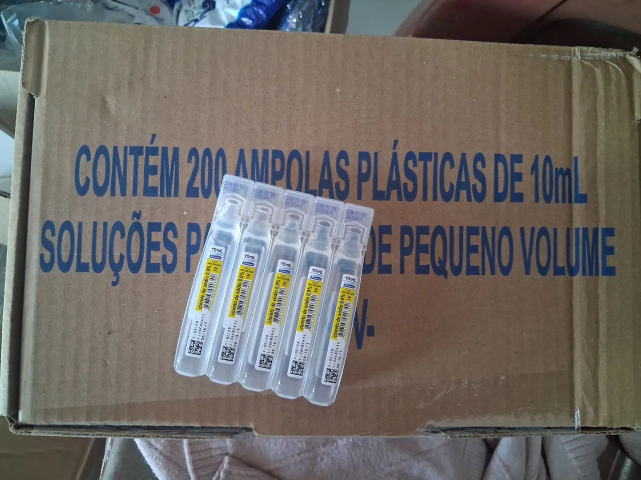 Soro fisiológico 10ml - Foto 2
