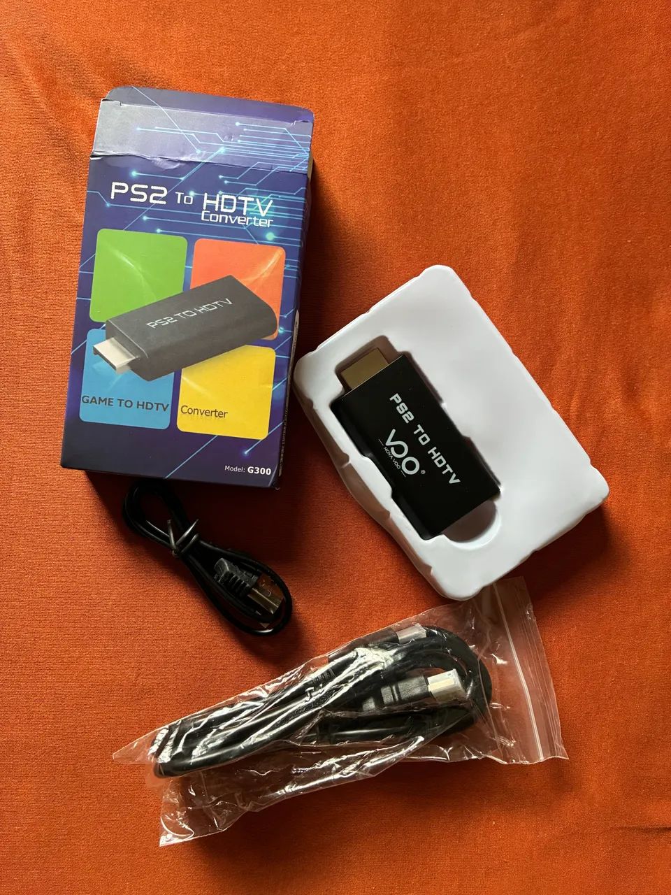Adaptador HDMI + cabos ps2 PlayStation 2 - Foto 3