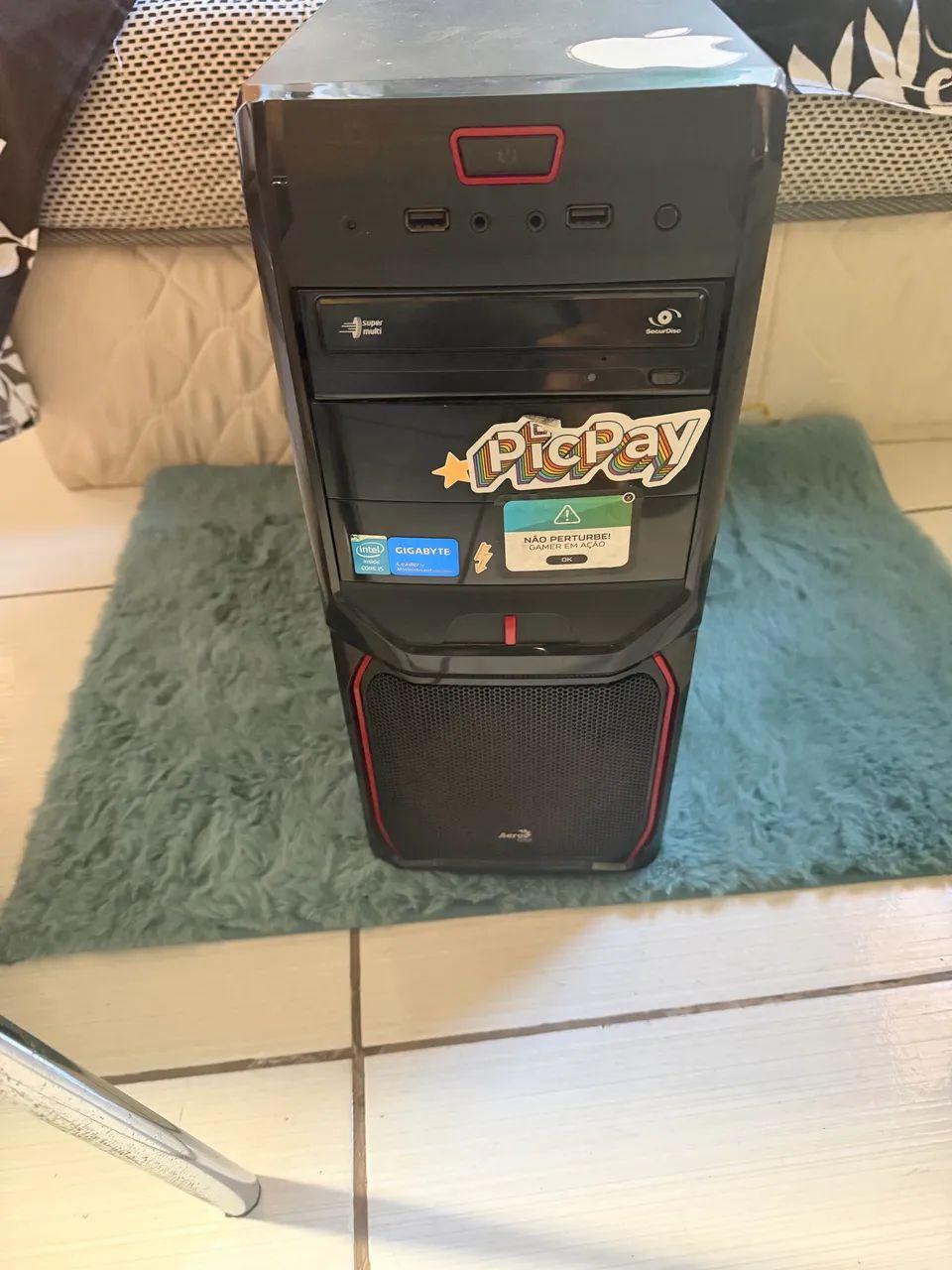 Gabinete e fonte 500w - Foto 4