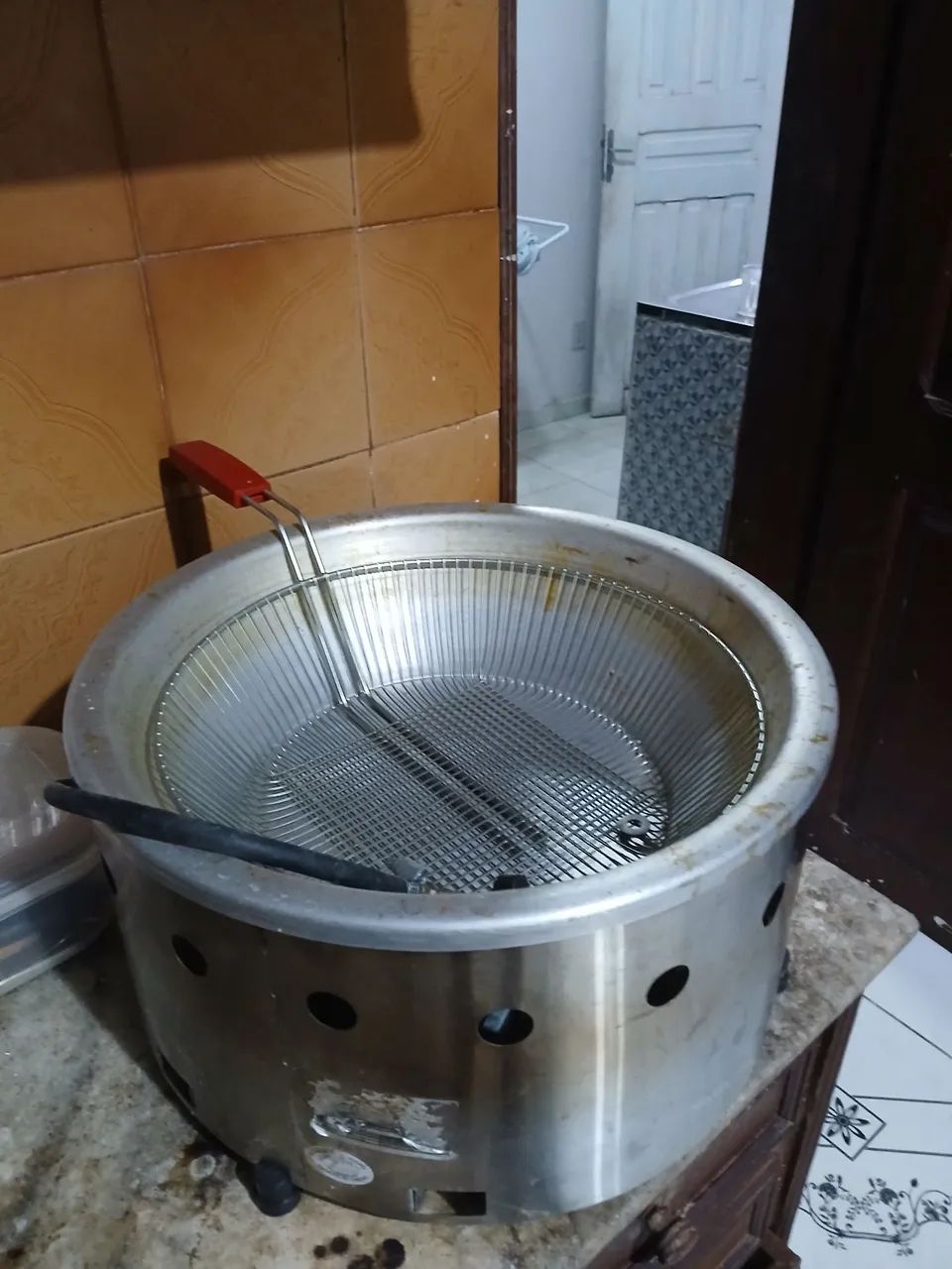 Fritadeira a gas , para batata industrial - Foto 2