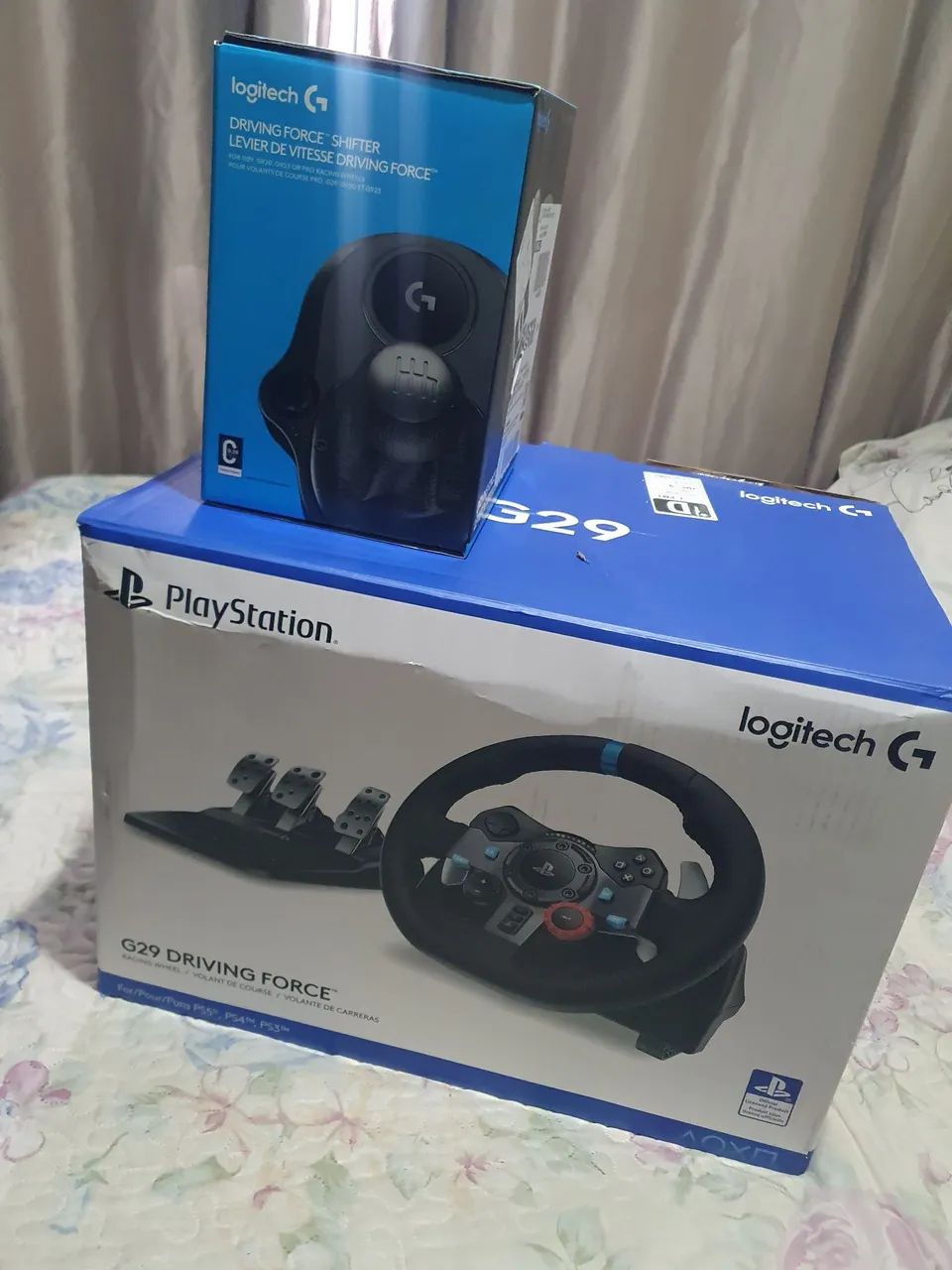 Volante G29 Logitech + Câmbio Logitech
