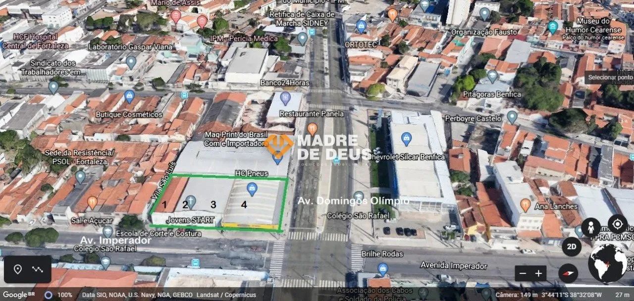 Loja Comercial ou Armazém Av. Imperador 1509 Benfica - Próximo ao centro.