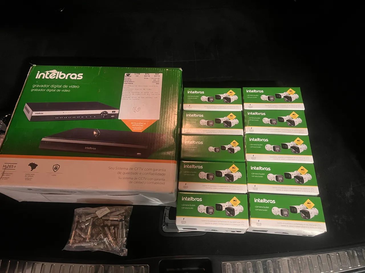 Câmeras e gravador Intelbras  - Foto 5