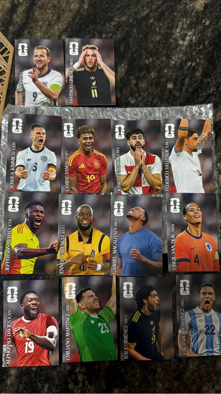Figurinhas da Copa kit coca cola completo 