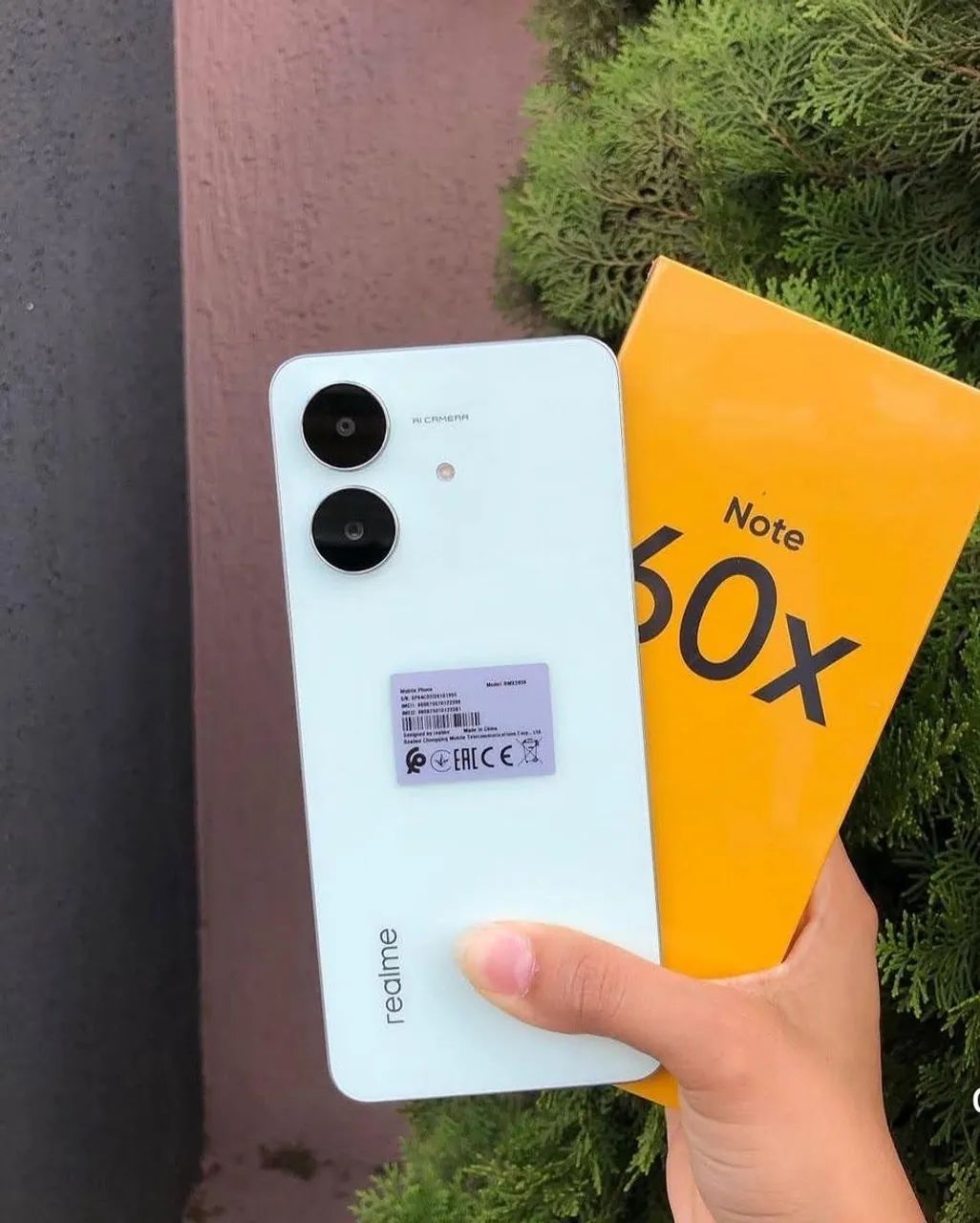 Realme note 60x