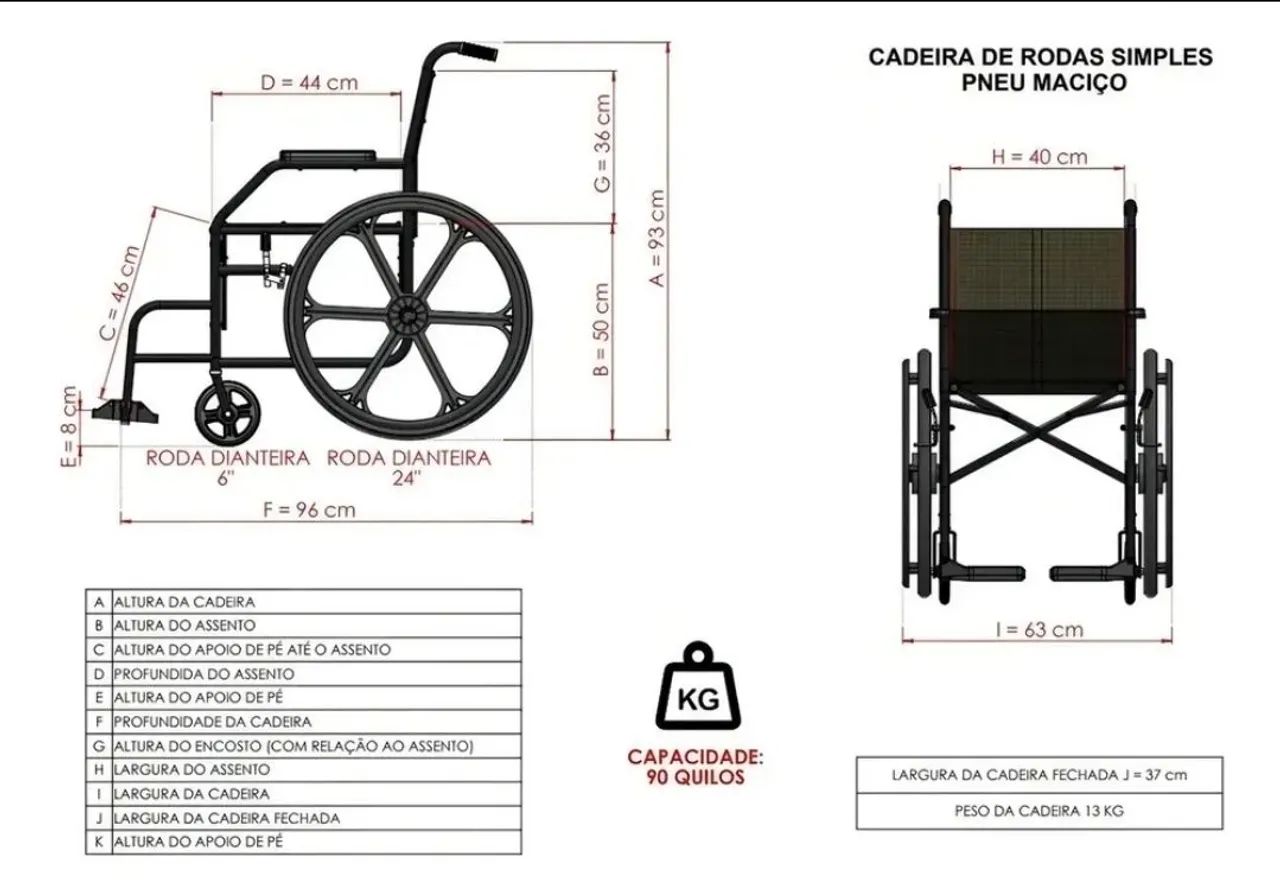 Cadeira de Rodas R$569,00  - Foto 3