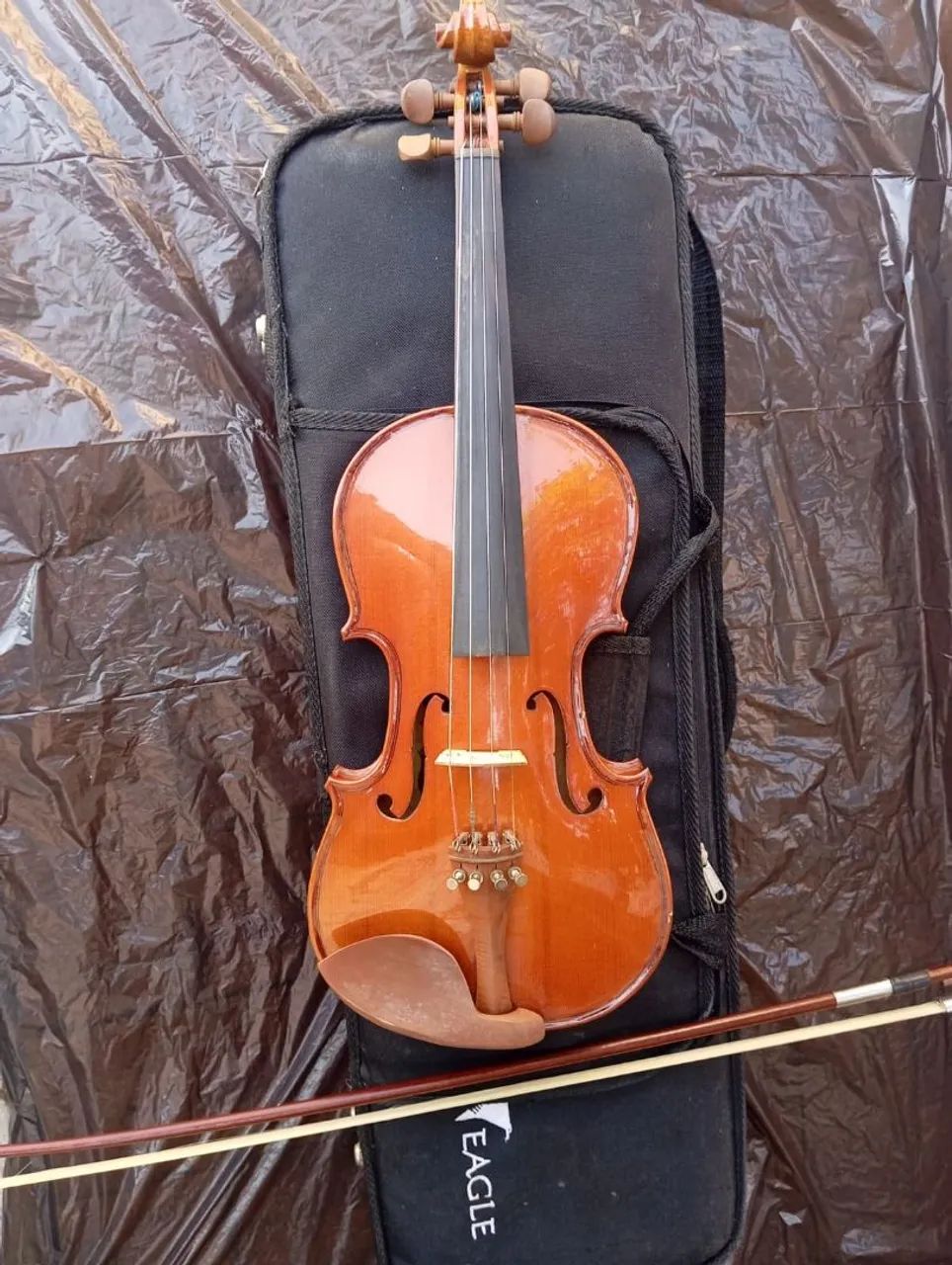Violino com estojo e arco - completo - Foto 4