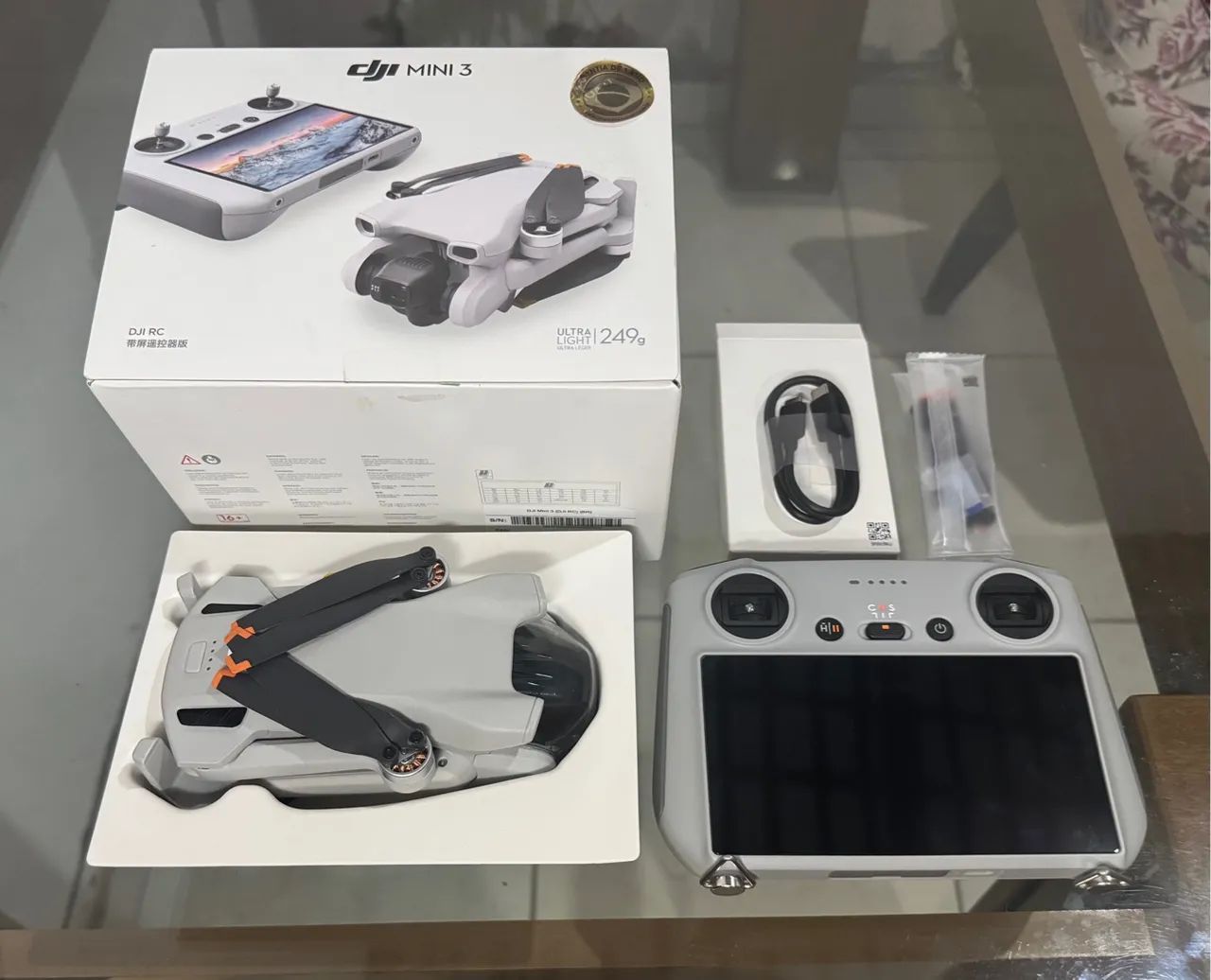 Drone DJI Mini 3 Standard (Com Tela) - BR | Modelo DJI047   - Foto 3