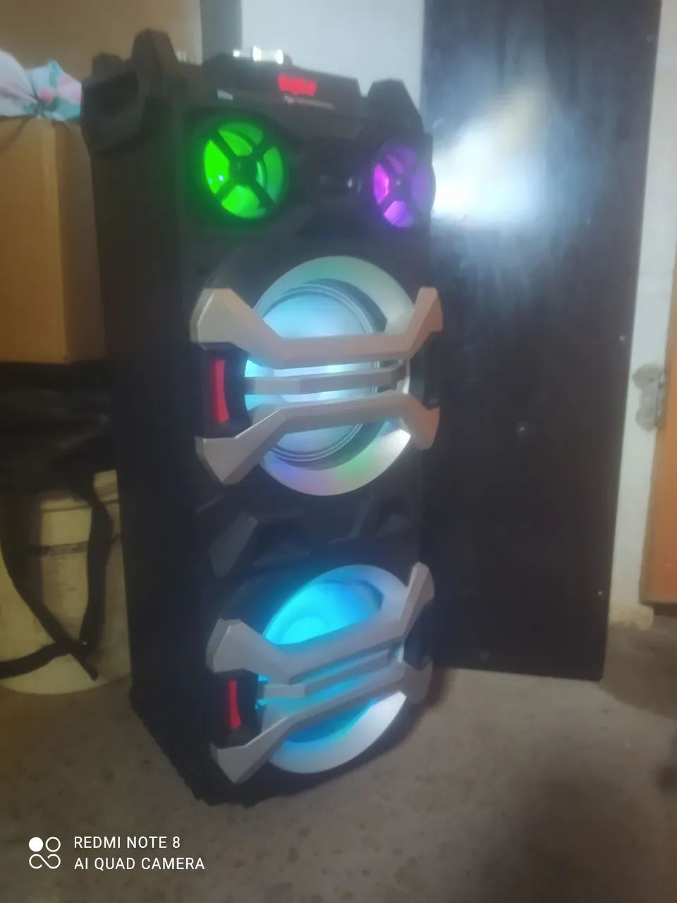 caixa amplificada torre - Foto 3