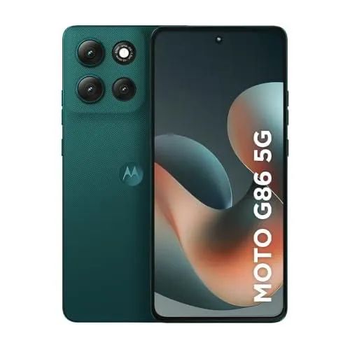 Smartphone Motorola Moto G86 5G - 512GB - Cor Verde - Novo Lacrado