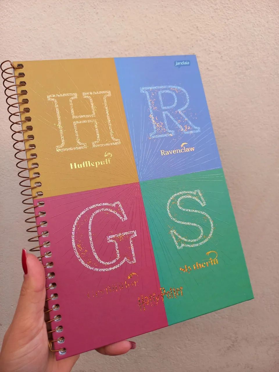 Caderno Colegial Harry Potter Jandaia