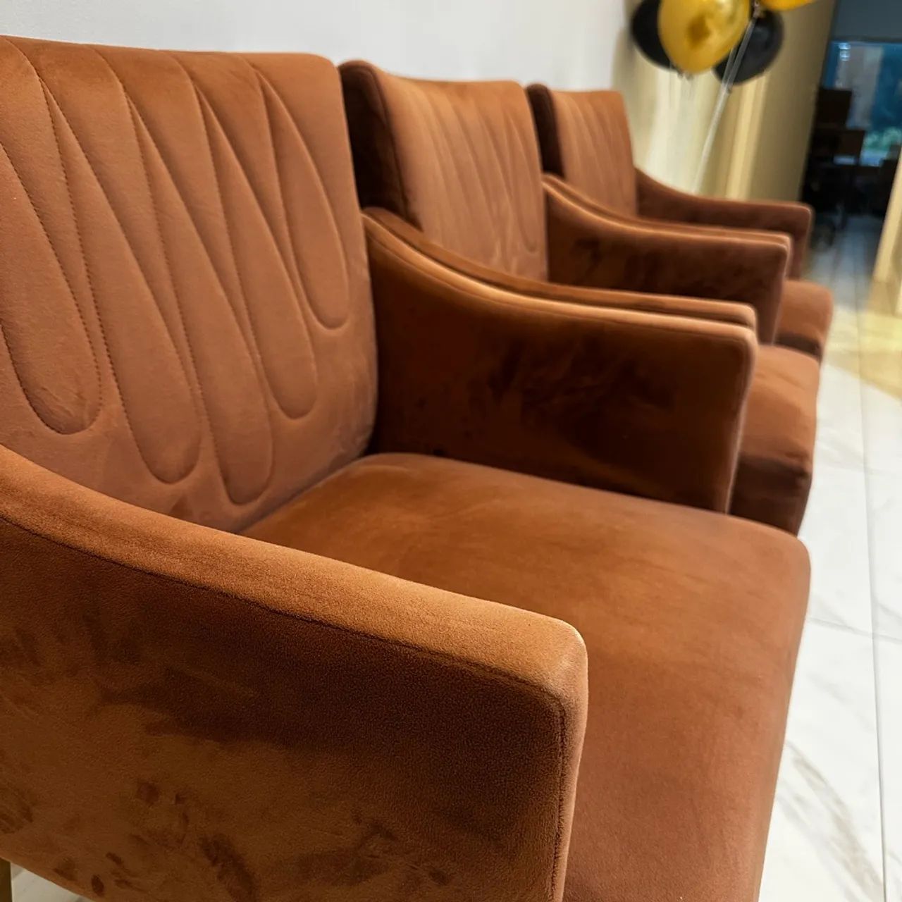 Poltronas Luxo Marron 