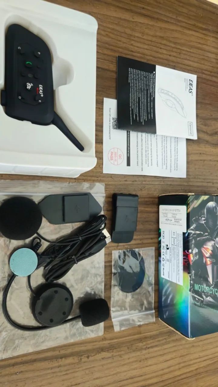 Intercomunicador Ejeas V6 Pro Plus Original na Caixa - Foto 2