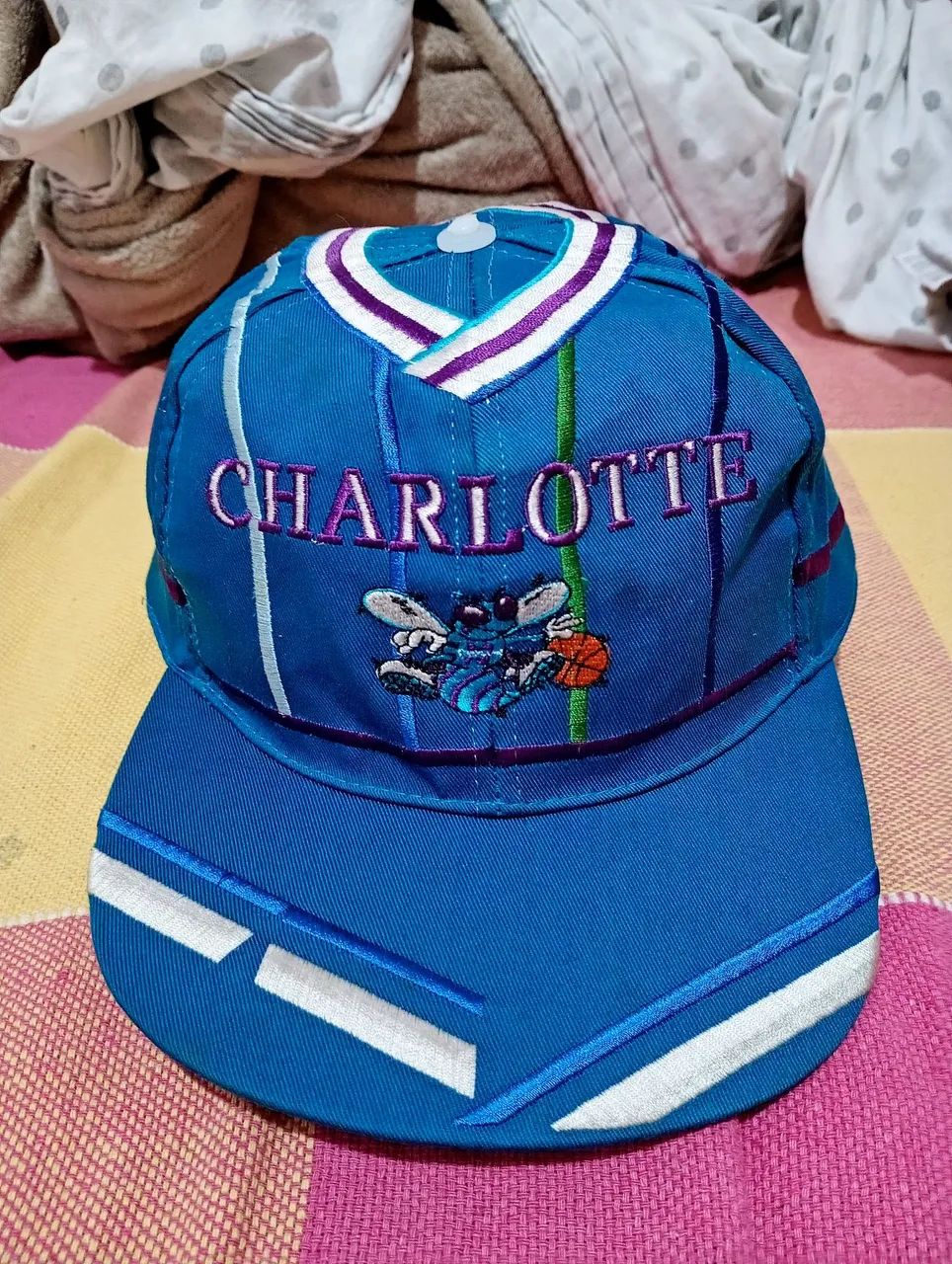 Boné charlotte hornets raridade 