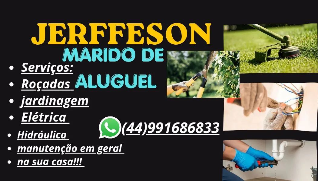 MARIDO DE ALUGUEL "FAZ TUDO '