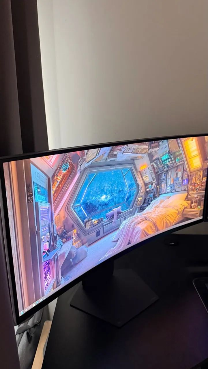 Monitor Gamer LG UltraGear Curvo 34 Polegadas  2 Geração 34G600A-B - Foto 2