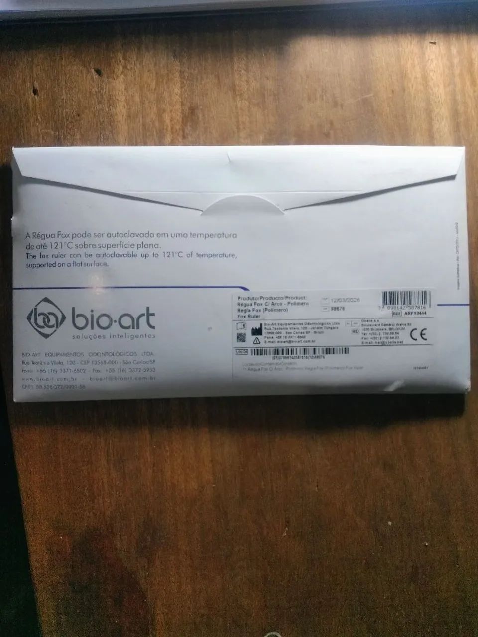 Régua Fox Com Arco Bio-Art (Polímero) 
