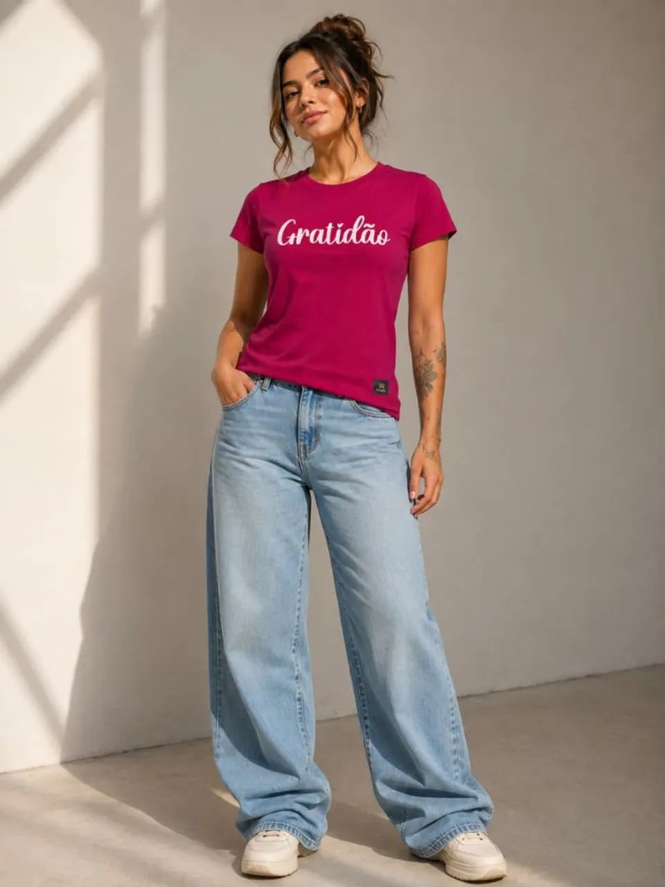 CAMISETAS FEMININAS E UNISSEX 100% ALGODAO 30.1  - Foto 5