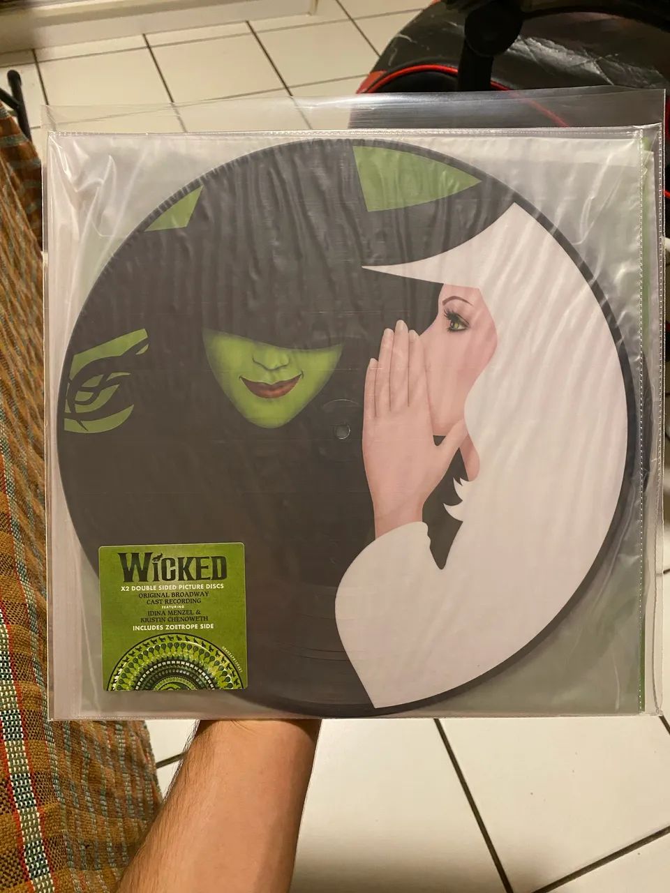 Disco de Vinil 2xLP Wicked Picture Disc Limitado