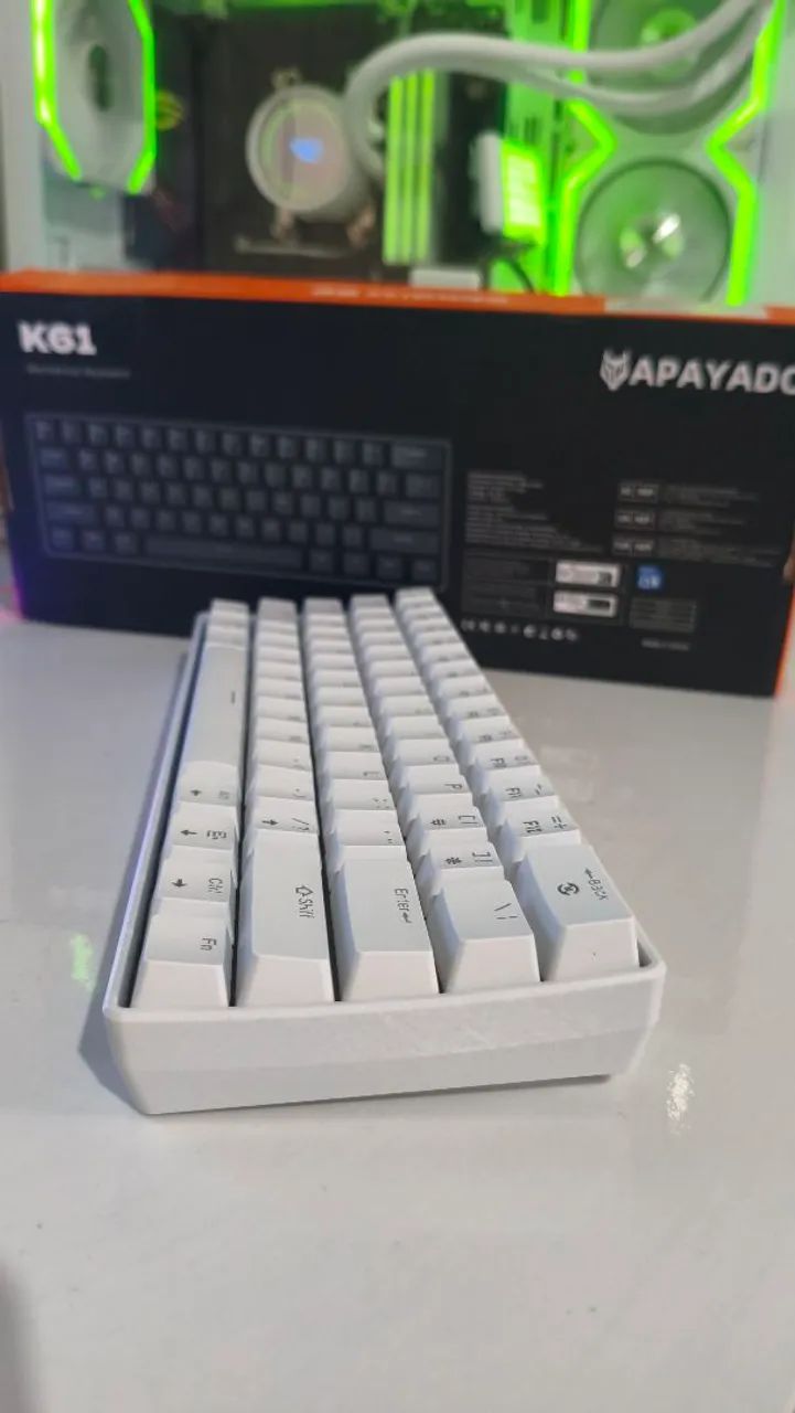 Teclado mecanico k61 OTIMO PARA JOGOS - Foto 3
