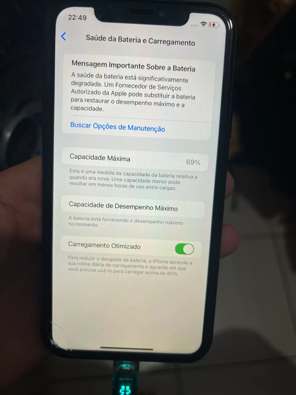 Vendo iPhone XR 128Gb com detalhes de uso  - Foto 4