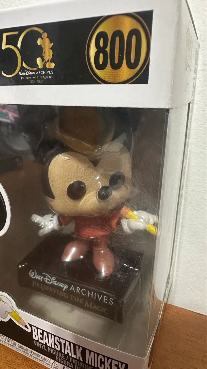Mickey Funko Pop 50 Anos Disney Boneco Original - Foto 2