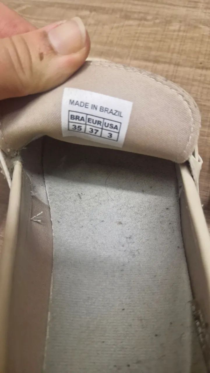 Mocassim tratorado off white - Foto 3