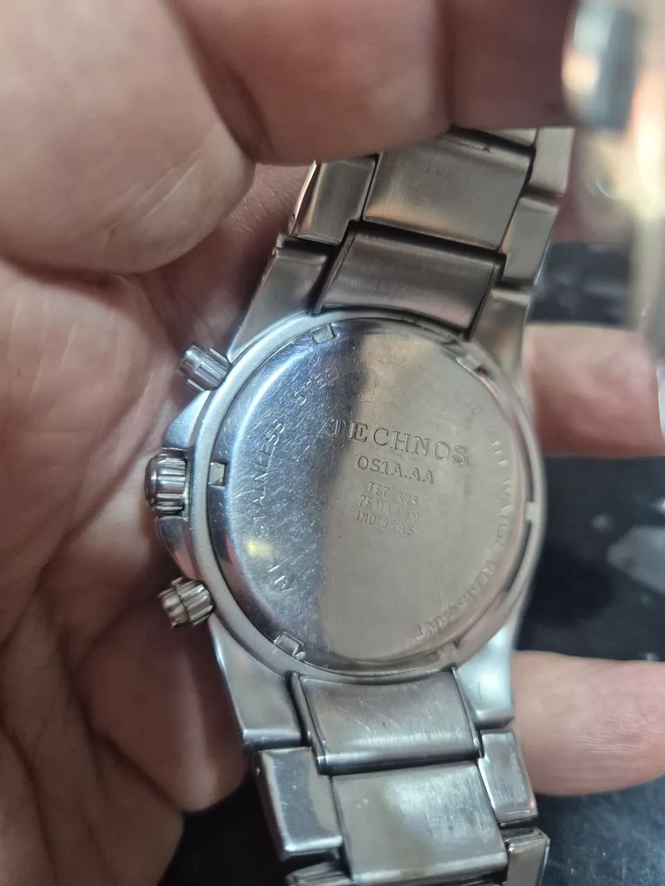 Relógio TECHNOS CRONÓGRAFO À QUARTZ  -  FUNCIONANDO PERFEITAMENTE - Foto 5