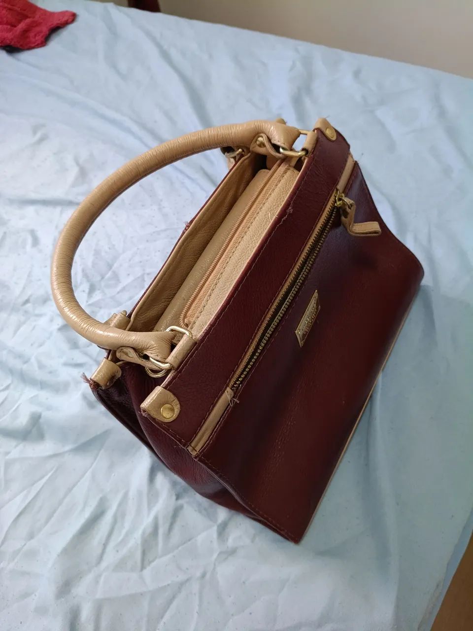 Bolsa de couro Lê Postiche . - Foto 3