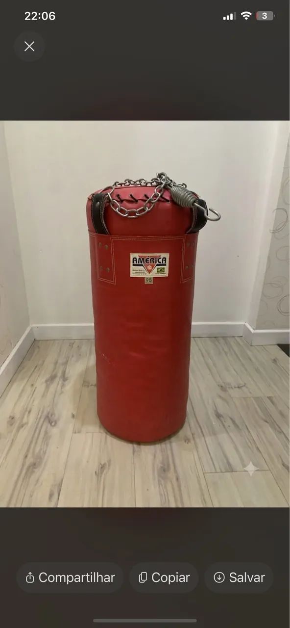 Saco para boxe, marca América  - Foto 3